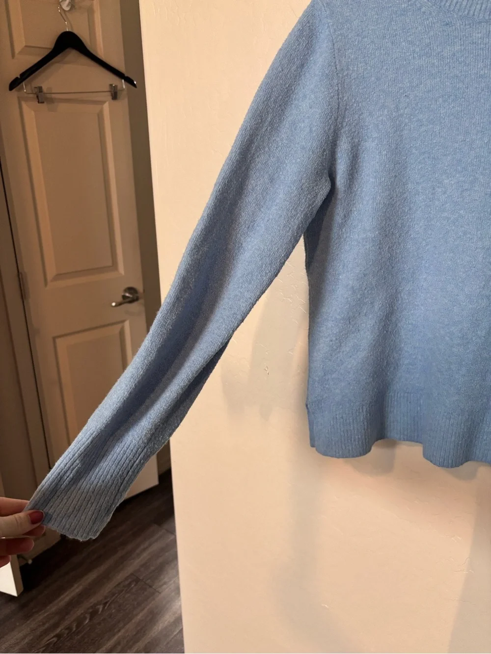 J.Crew Crewneck Knit Sweater Light Blue Women's Medium